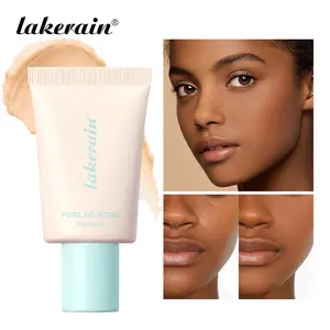 lakerain Pore No More Primer Oil-Control & Pore-Minimizing Face Primer, Silky Mousse Blurs for a Matte Finish, All-Day Wear for Oily/Combination Skin, Ideal for Women's Daily Makeup & Flawless Base, Makeup Base Cream, No Filter Primer