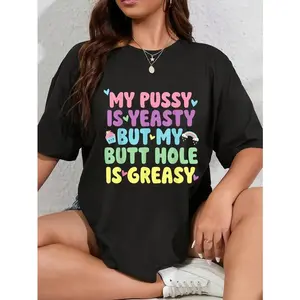 100% Cotton Naughty Inappropriate Adult Humor Funny Cringe T-Shirt