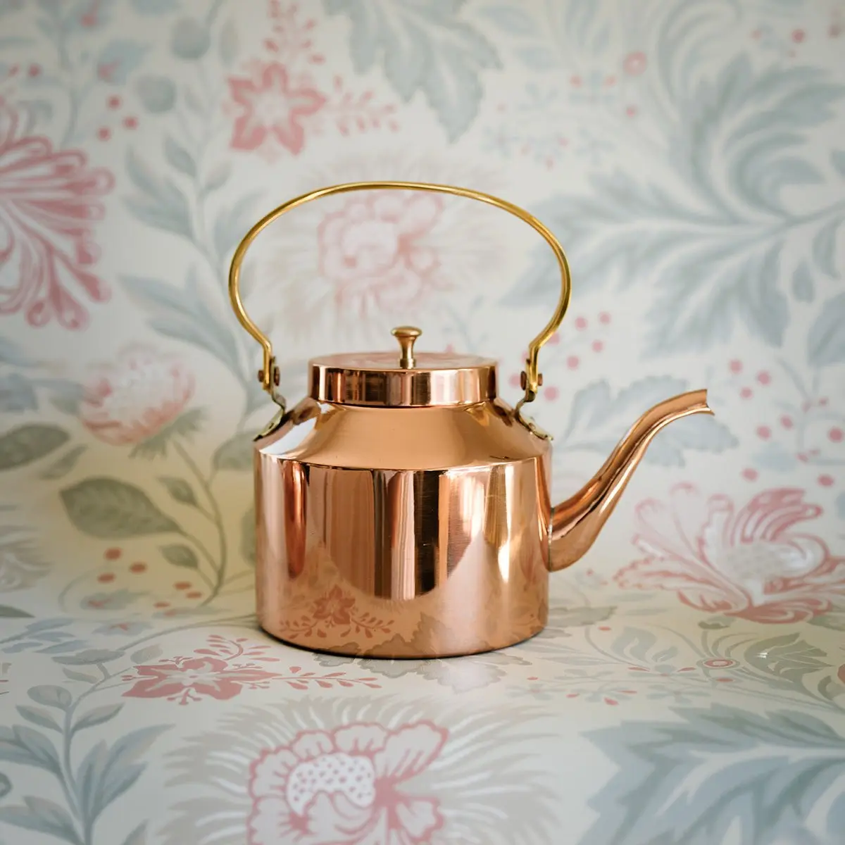 English Copper Tea Kettle English Copper Tea Kettle