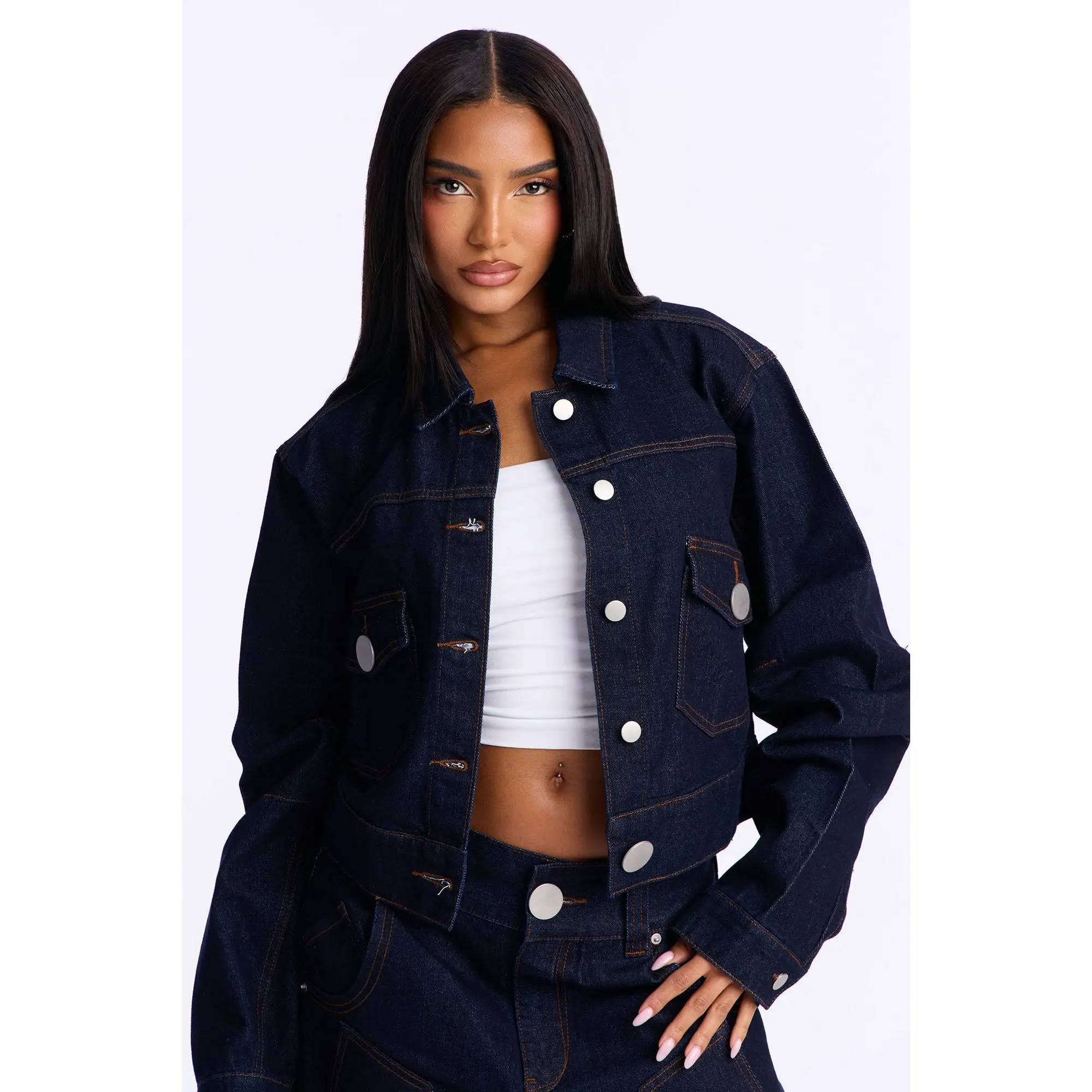 North End Denim Jacket - Dark Denim