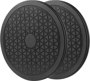 Multi-use Heavy Duty Rotating Swivel Stand - Lazy Susan with Steel Ball Bearings for Model Base/Rotating Plants/Crafts Stand Monitor/Big Screen TV/Monitors/Potted Plants (8 Inch)