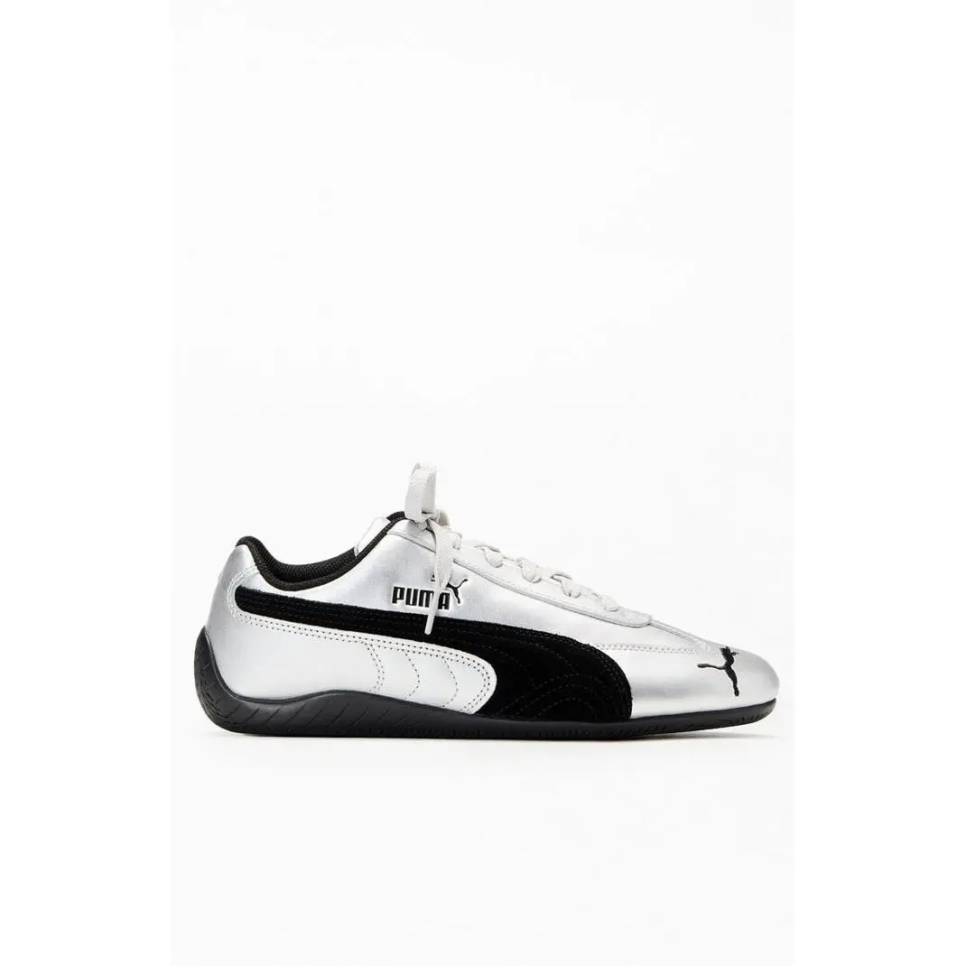 Puma Women's Women's Silver Metallic Speedcat Sneakers - Multicolor