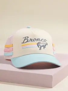 Striped Bronco Trucker Hat - Altar'd state