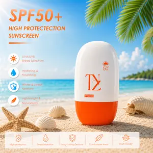 TNZ Facial SPF 50+ Daily Sunscreen - Lightweight, Hydrating UV Protection with Niacinamide, Green Tea, Hyaluronic Acid, Fast-Absorbing, Water-Resistant, Non-Greasy, Smooth Finish (30ml)
