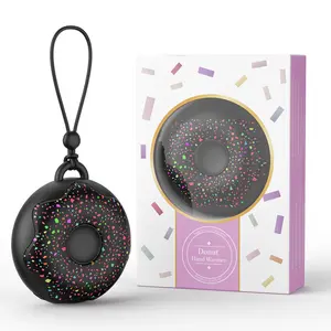 FrSara Hand Warmer, Portable Heater, Donut-Shaped HandWarmers, 3 Heat Settings, 4000mAh Reusable Portable Pocket Heater, Double-Sided Hot Hands for Raynaud's, Golf, Hunting, Stocking Stuffers