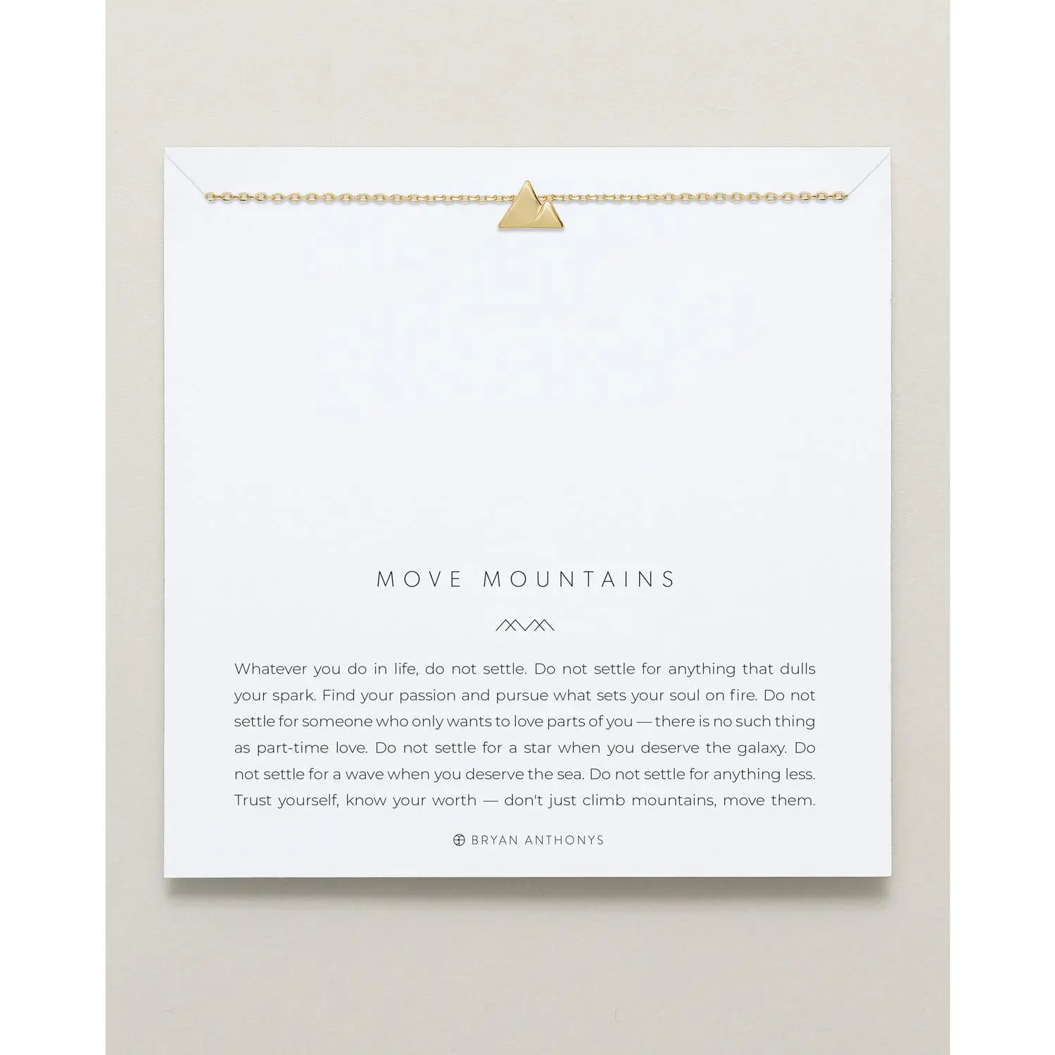 Move Mountains Necklace