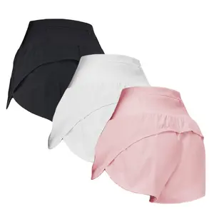 3 PCS Running Shorts for Women with Liner High Waisted Lightweight Womens Workout Shorts with Pocket Yoga Shorts