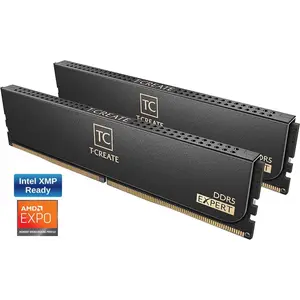 Team T-CREATE EXPERT 96GB (2 x 48GB) 288-Pin PC RAM DDR5 6400 (PC5 51200) Desktop Memory Model CTCED596G6400HC32ADC01
