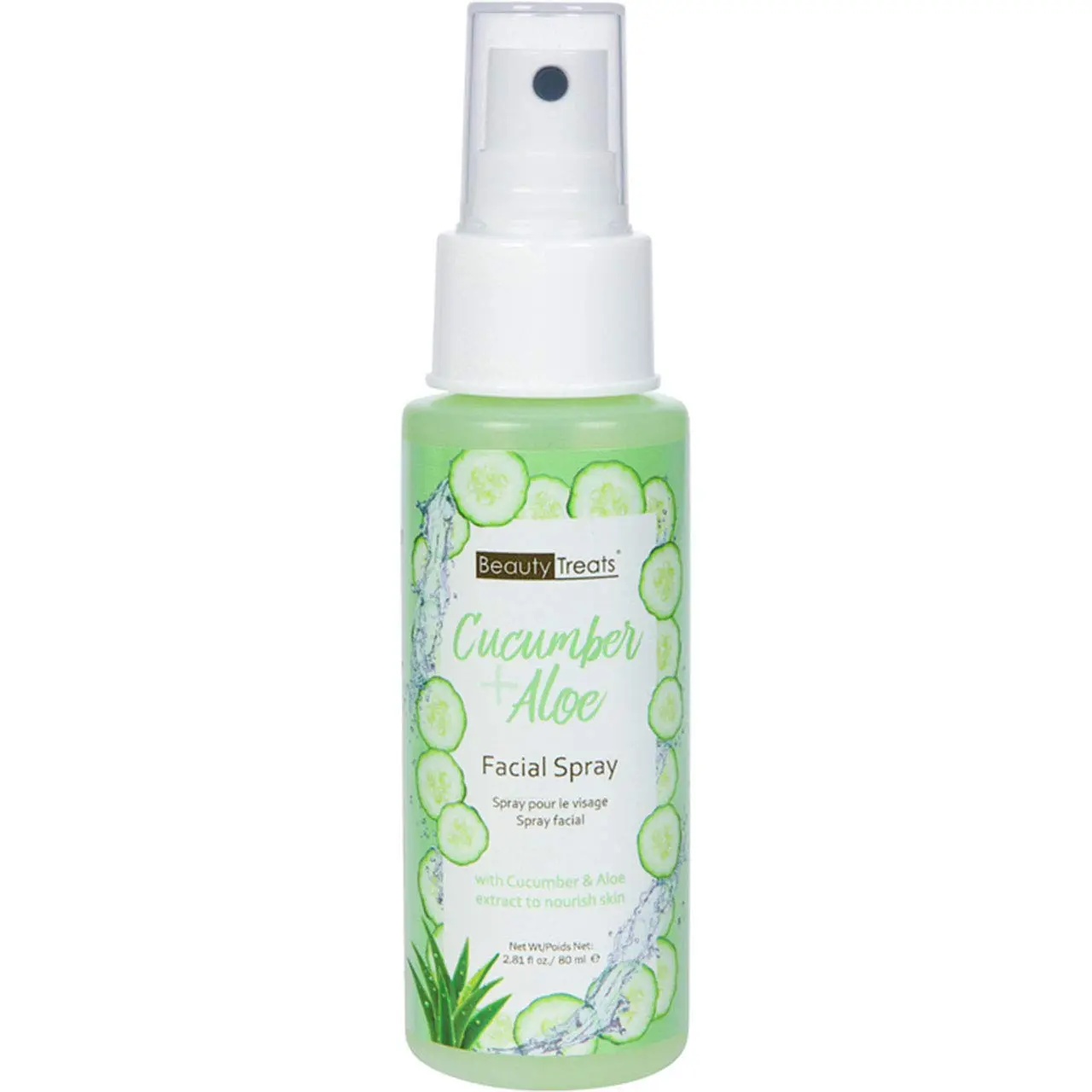 Cucumber & Aloe Facial Mist - Moisturizer for Glowing Skin, Cooling Feel, Instant Hydration & Daily Care, Moisturizers