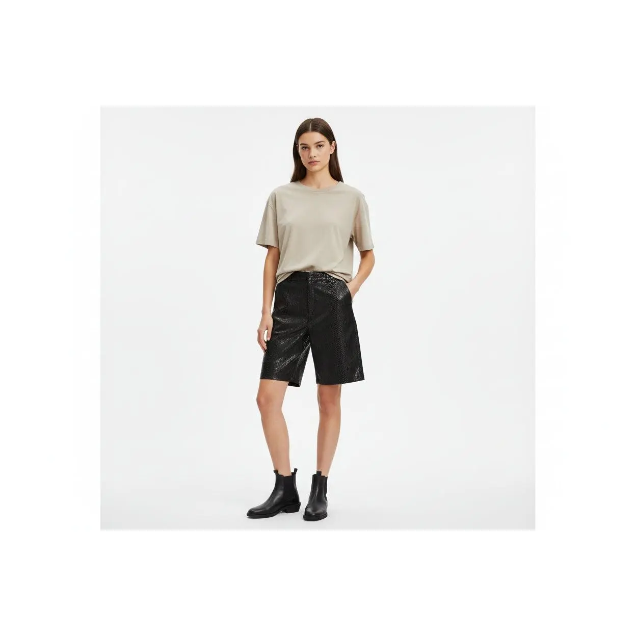 Walter Baker Leather Jorts
