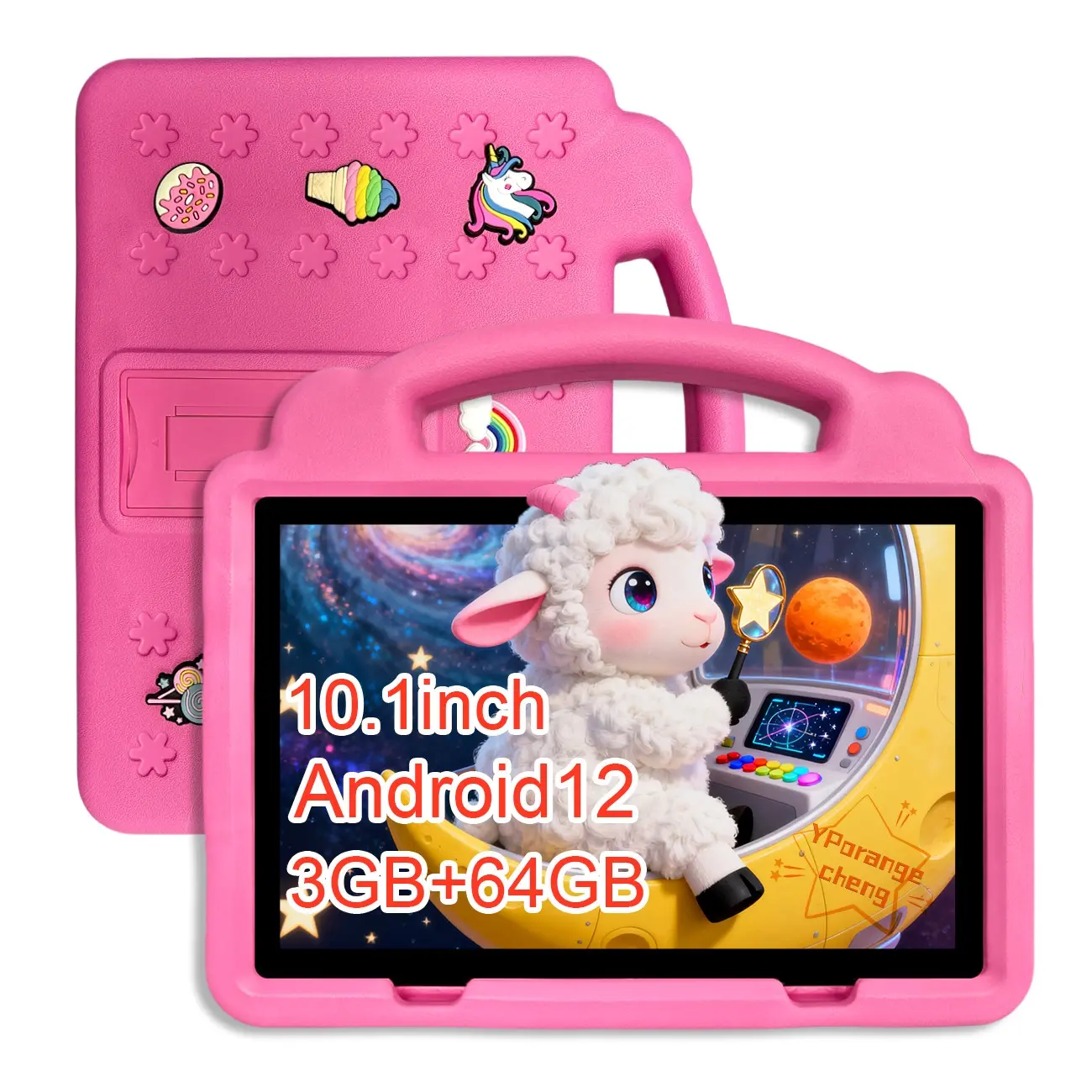 10.1-inch large-screen gaming tablet, Multifunctional tablet, 5G WiFi high-speed Android tablet, comes with a protective case and high-definition dual cameras, supports work, study, and entertainment apps, suitable for adults and students, Learning Tablet