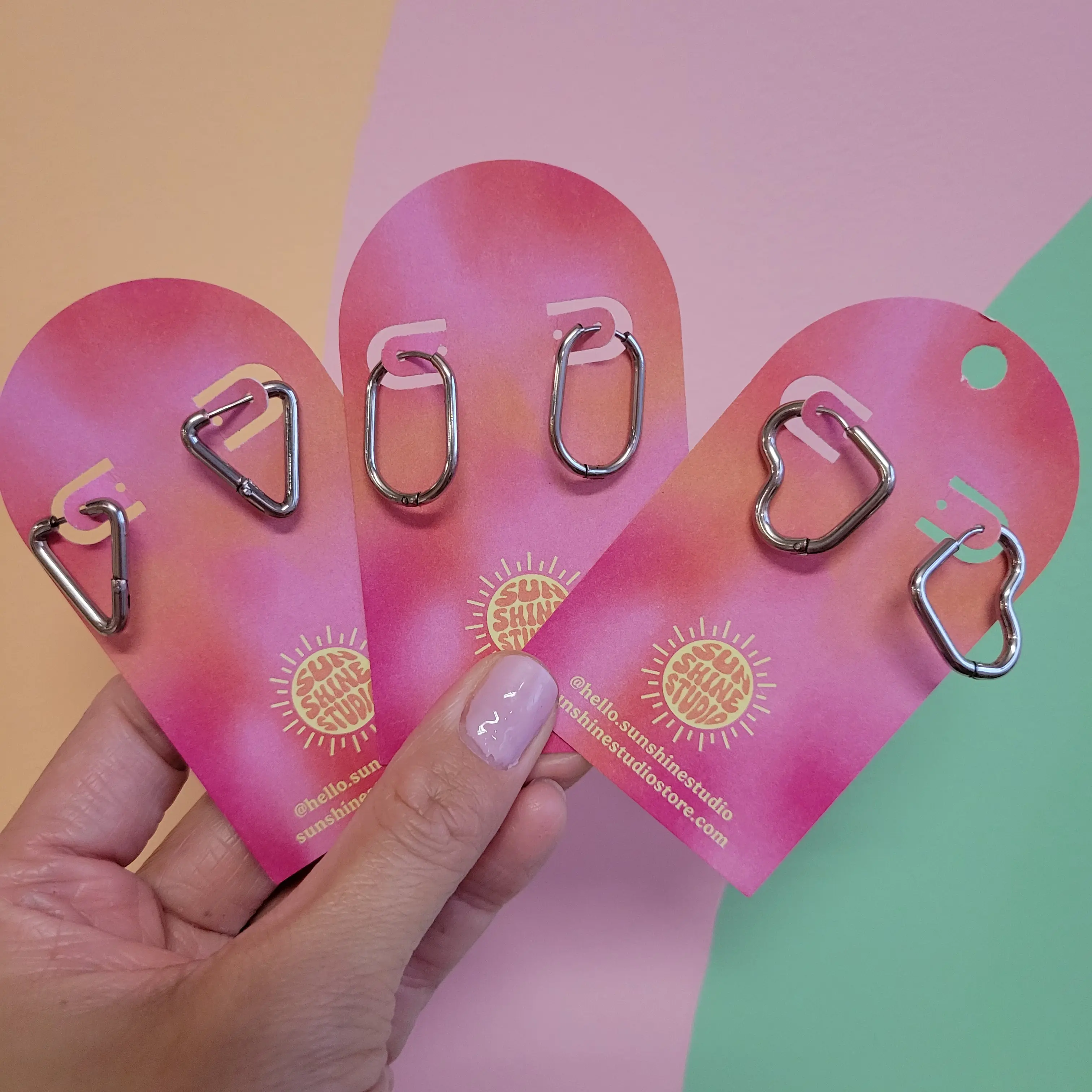 Stainless Steel Shape Hoops