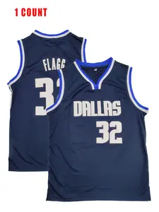 Men's Basketball Jersey Size 32 Embroidered Sporty Quick-Dry Loose Fit Outdoor Wear, Sportswear Top, Casual All-Seasons Athletic Clothing, Sport Top