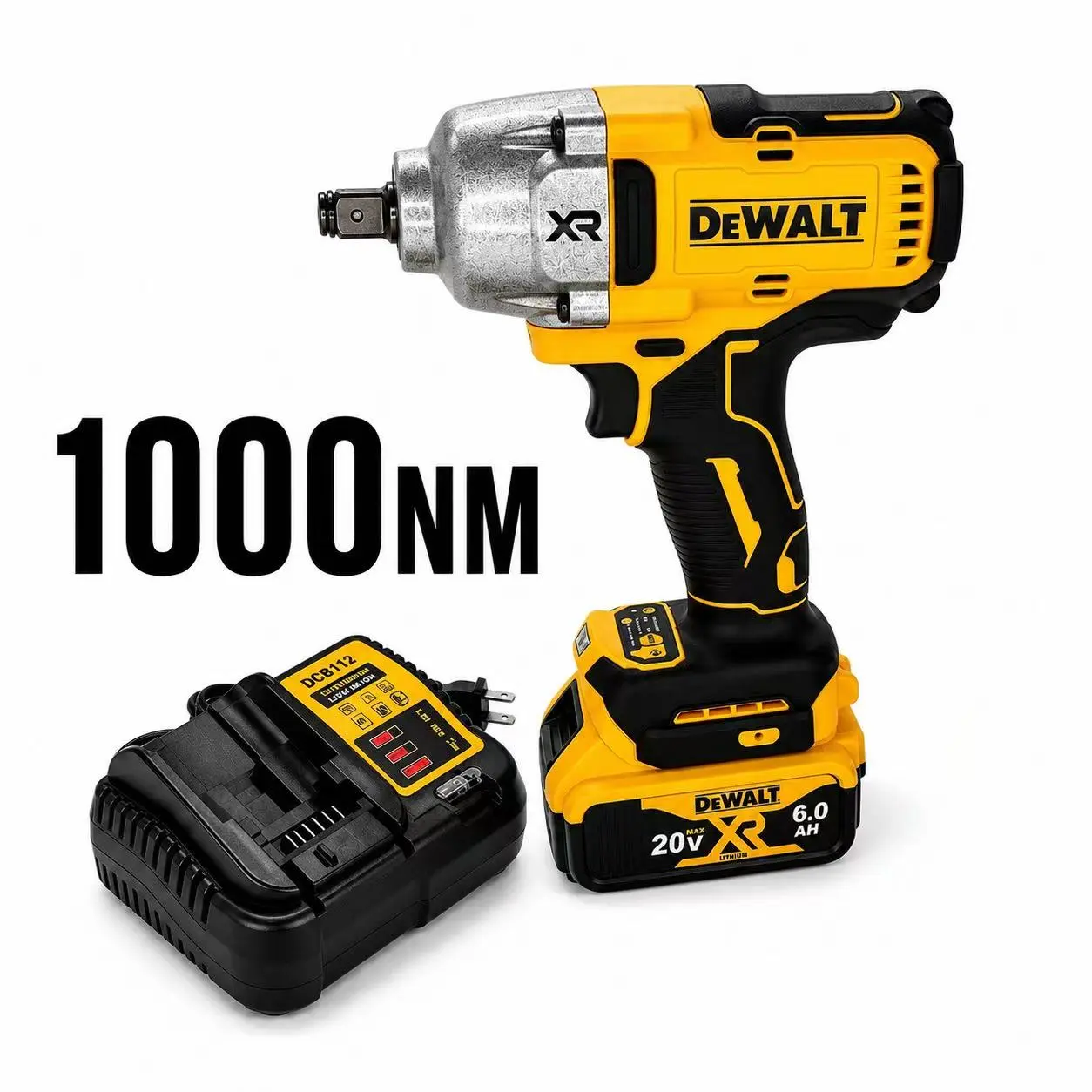 DeWalt DCF900 20V Max XR Brushless Impact Wrench High Torque 1/2" Anvil Lithium Battery Professional Grade Tool