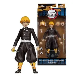 Demon Slayer Zenitsu Agatsuma with Chuntaro 7-Inch Scale Action Figure