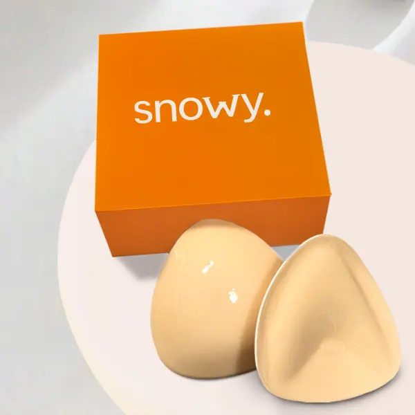 Sticky Push Up Silicone Bra Adds 2 Cup Sizes Reusable Breast Lift Pasties Seamless Invisible Adhesive Bra for Strapless Backless Wedding Gowns，Sweatproof Self Adhesive Push Up Bra Reusable Silicone Breast Lift Pasties for Bridal Backless Outfits