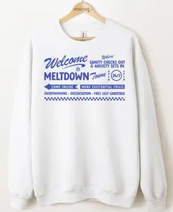 Meltdown Town Graphic Top