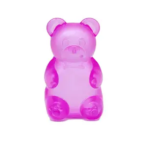 Cute Bear-Shaped Stress Relief Squeeze Ball, Jelly-Filled Sensory Toy, Sound-Producing Squeeze Tool, Slow Rebound Design, Calming Effect, Tactile Satisfaction, Birthday Gift, Stress Relief Model