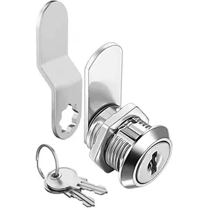 Truck Tool Lock with Keys, 5/8 inch Toolbox Lock Replacement for Trailer, RV Boxes, Mailboxes