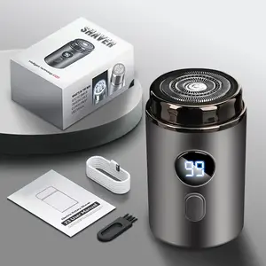 Precision Portable Face Razor｜Ultra-Fine Blades｜IPX7 Waterproof｜LED Light｜Painless Peach Fuzz Removal