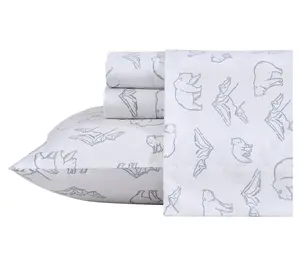 Eddie Bauer Smokey Bear Camp Grey Full Sheet Set
