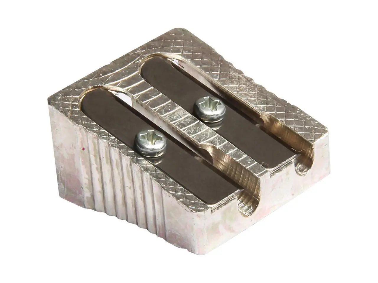 Baumgartens BAUMR2110 Dual Sharpener- 1in.- Metal- Silver