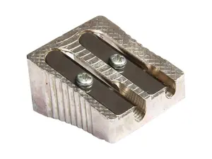 Baumgartens BAUMR2110 Dual Sharpener- 1in.- Metal- Silver