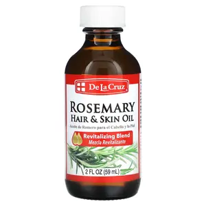 De La Cruz Rosemary, Hair & Skin Oil, 2 fl oz (59 ml)