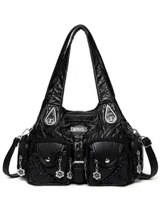 Women's Casual Daily Shoulder Bag, Fashionable and Practical Design, Suitable for Everyday Essentials, Durable Material, Versatile Accessory, Everyday Crossbody Bag