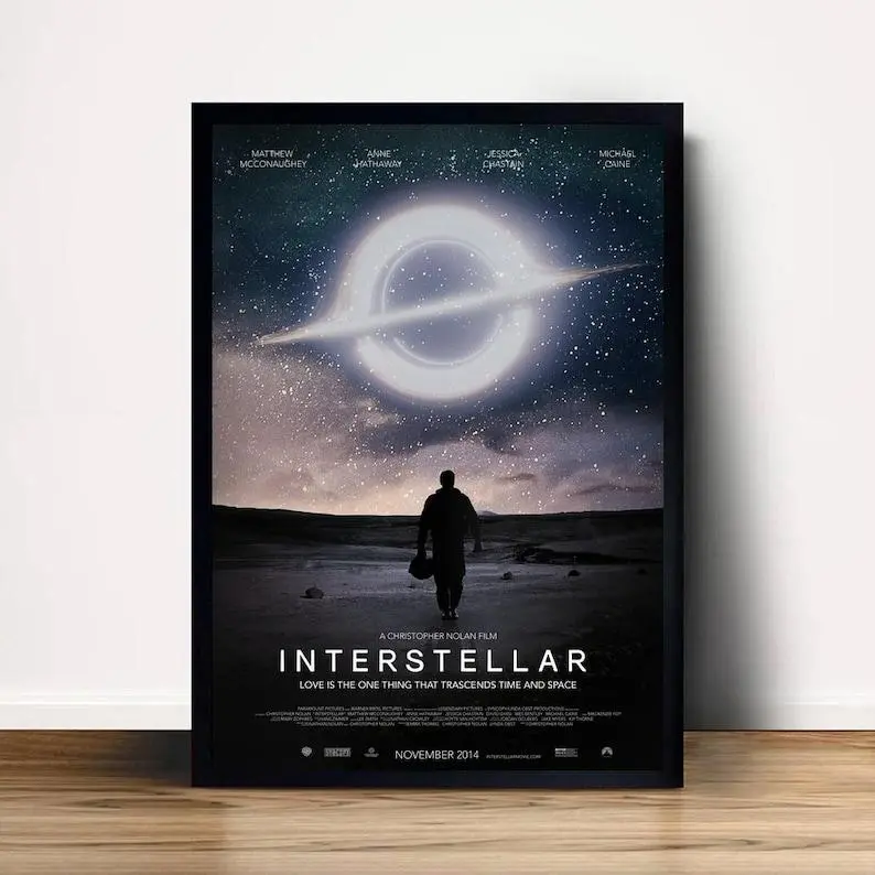 Interstellar Movie Poster Canvas Wall Art Home Decor (No Frame) Interstellar Movie Poster Canvas Wall Art Home Decor (No Frame)