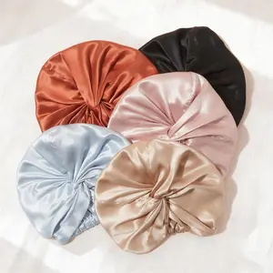 Silk Bonnet – 100% Mulberry Silk – Anti-Frizz Hair Protection – Extends Blowouts