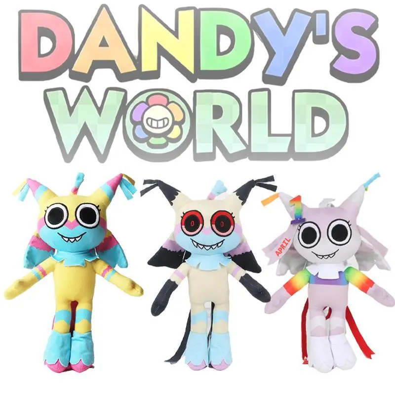 Dandy's World Blossom Buddy Yatta Colorful April Doll - 100% Brand New, 30cm Unisex Horror Game Themed Soft Plush Stuffed Pillow Toy for Toys & Hobbies Collectibles