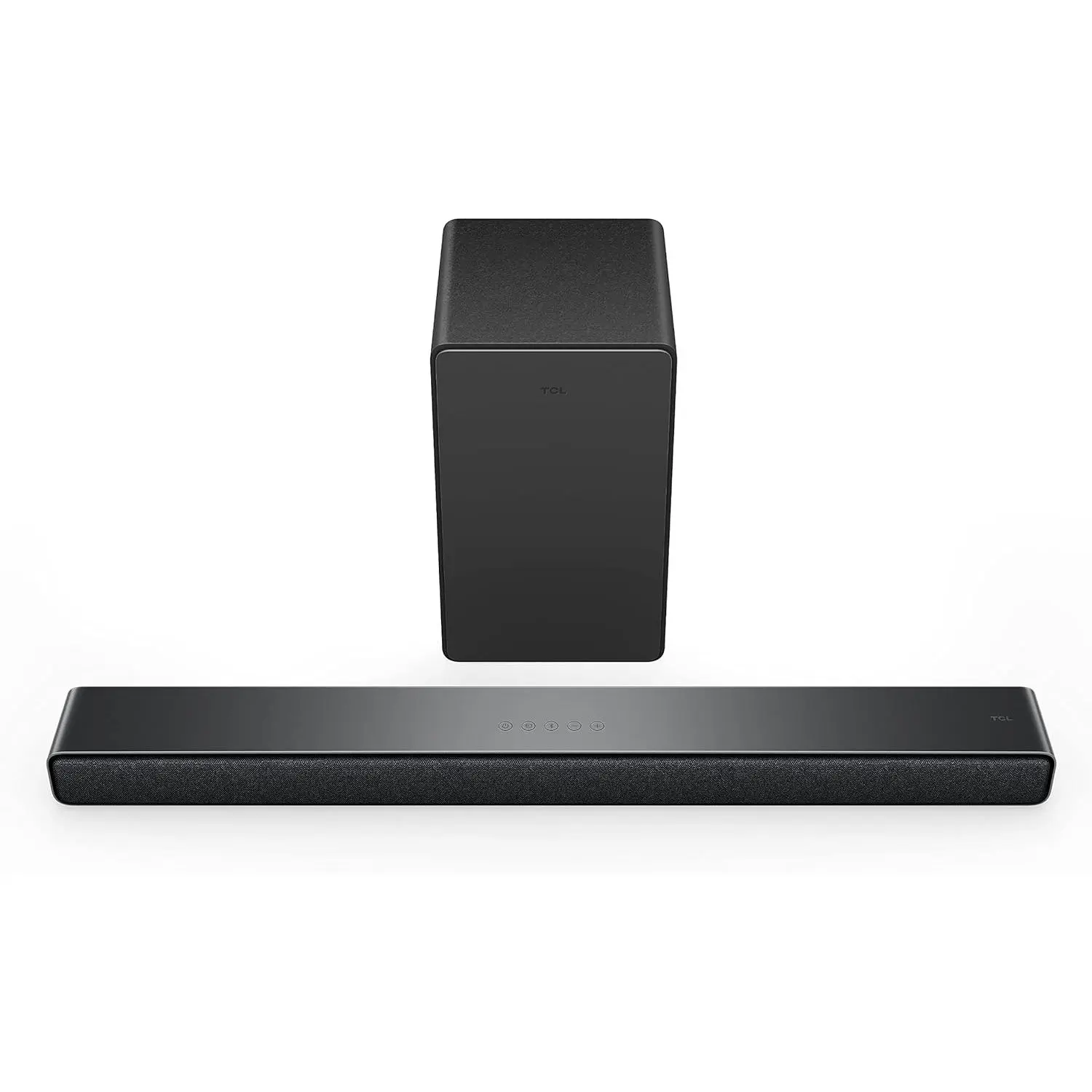 TCL 3.1ch Sound Bar with Wireless Subwoofer (Q6310, 2023 Model) - 350W, Dolby Audio, DTS Virtual:X, Built-in Center Channel Speaker, Bass Boost, Deep Rich Tones, Auto Room Calibration, Wall Mount/HDMI Cable Included, for Movies & Home Cinema, 350 Watts