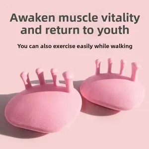 Shaping arch trainer, fascia leg, plantar exercise device, foot posture correction, toe device, leg pinch device fitness soft kettlebells Body Care Girl Powder