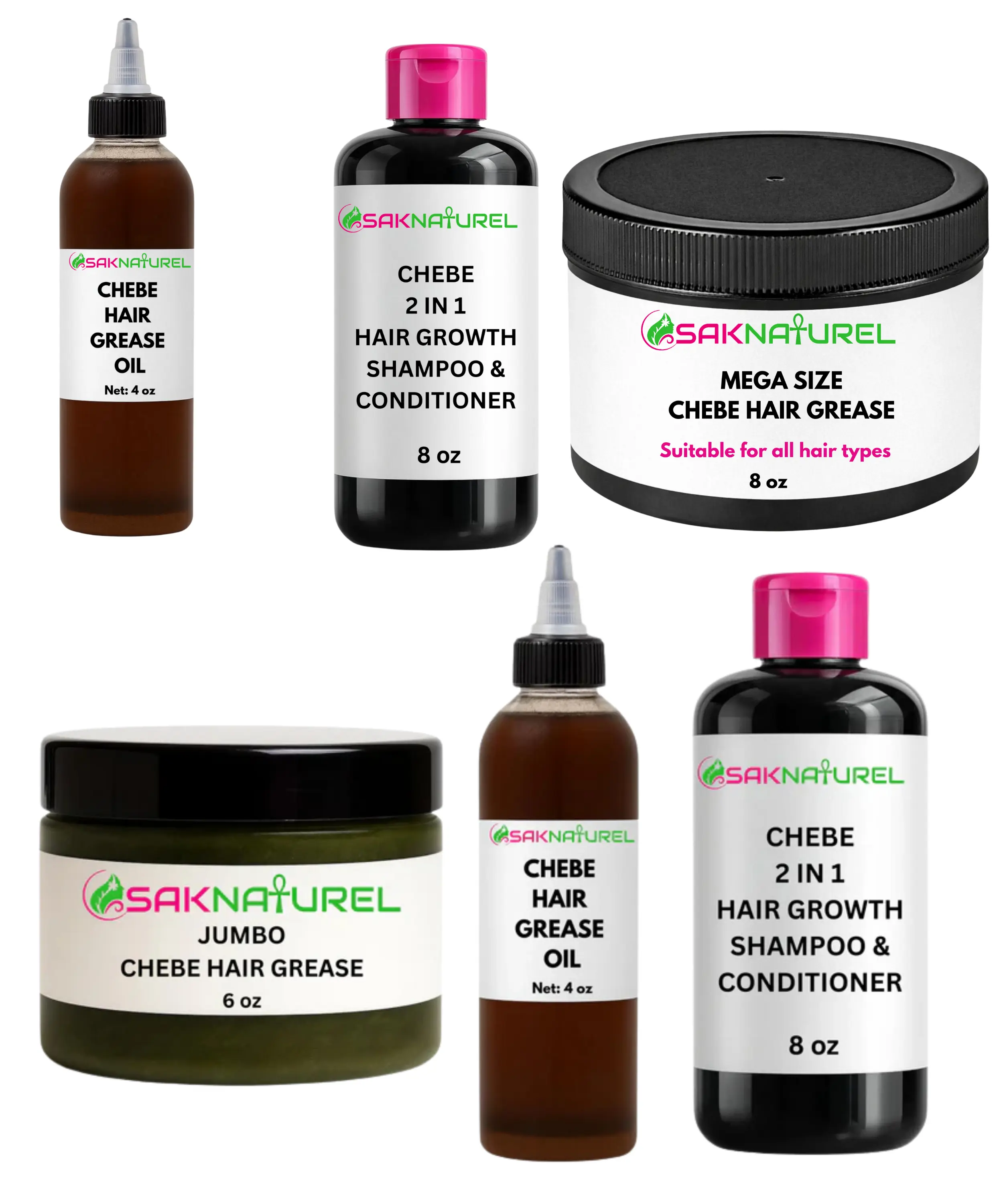 CHEBE HAIR GREASE Rosemary Fenugreek Hair Growth oil - Long Hair - Thick Hair -  Hair Growth - Ayurverdic Hair growth oil - Rosemary Hair Oil - Hibiscus Hair growth oil - Indian Hair Growth oil - Herbal Chebe Hair Growth Oil  Edge Growth Grease-Peppermint