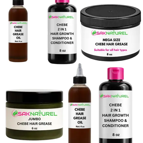 CHEBE HAIR GREASE Rosemary Fenugreek Hair Growth oil - Long Hair - Thick Hair -  Hair Growth - Ayurverdic Hair growth oil - Rosemary Hair Oil - Hibiscus Hair growth oil - Indian Hair Growth oil - Herbal Chebe Hair Growth Oil  Edge Growth Grease-Peppermint