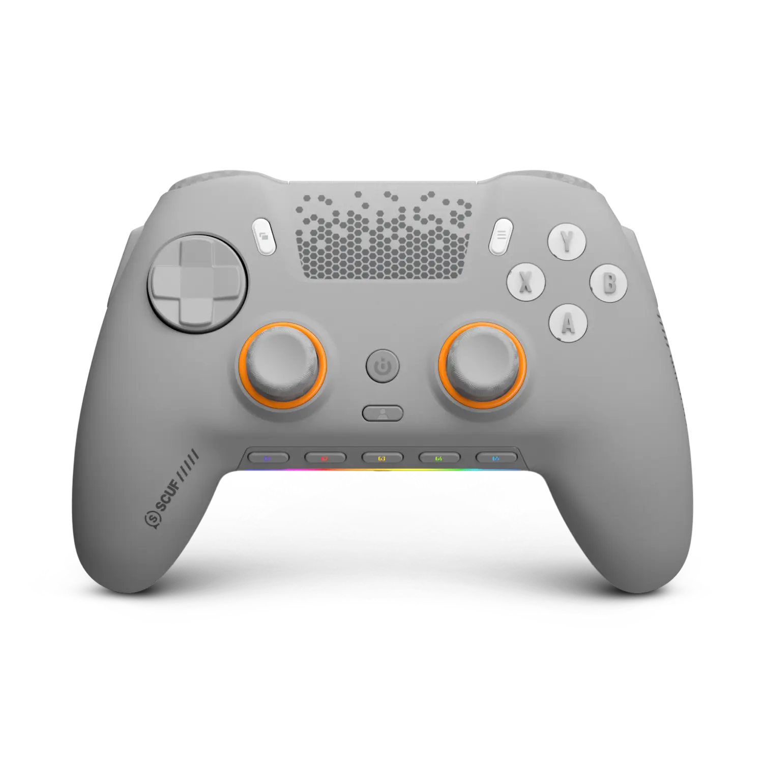 SCUF Envision Pro V2 With Hall Effect Light Gray  | 4 Customizable Rear Paddles, Hall Effect Thumbsticks, 5 Programmable G-Keys