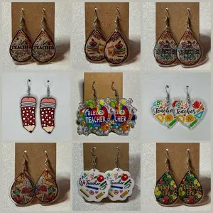 Teacher earrings