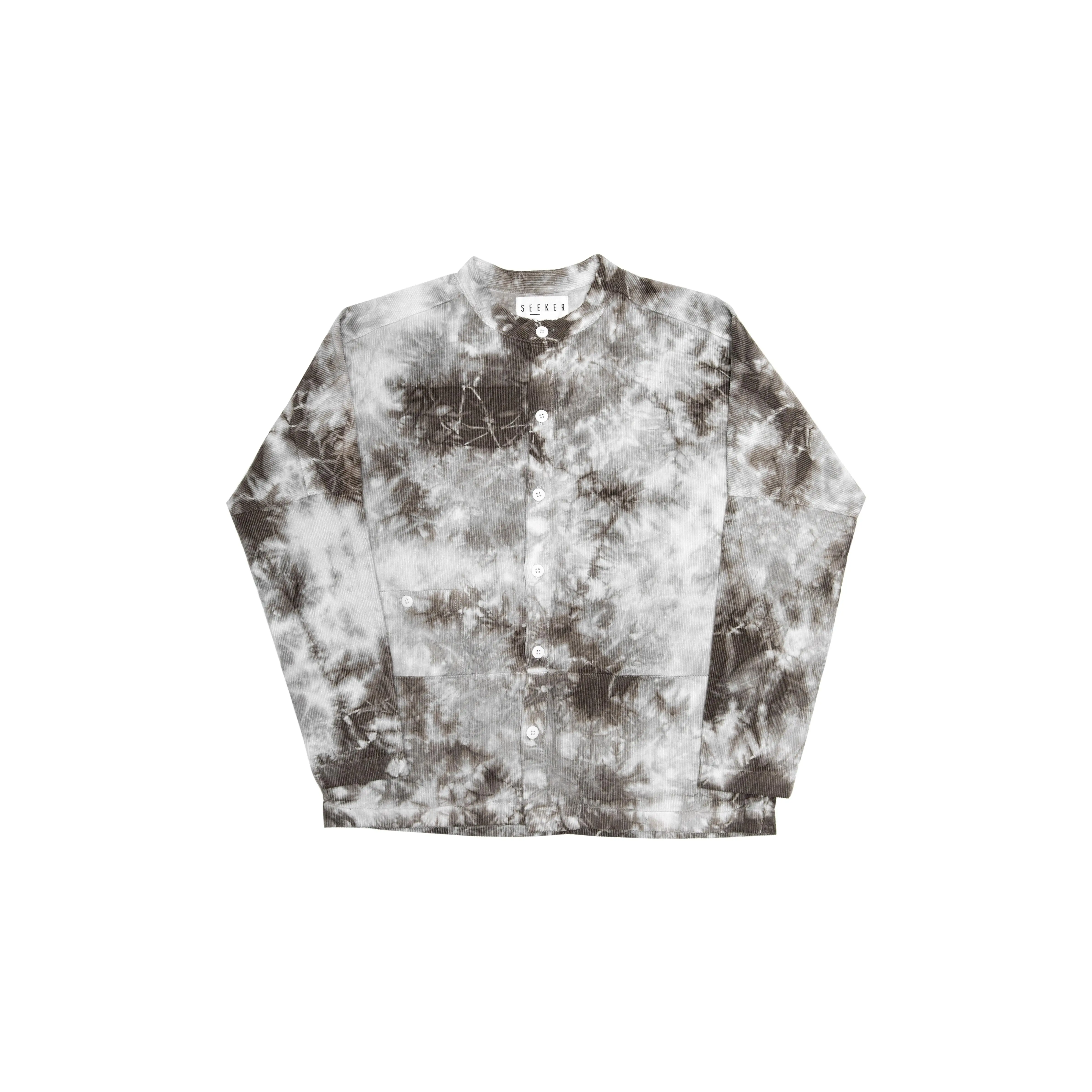Raj Corduroy Coat in Tie Dye