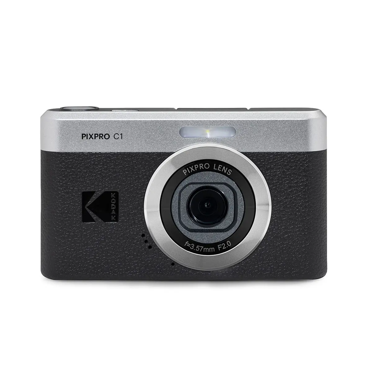 Kodak PIXPRO C1 Friendly Zoom Vintage Retro Point & Shoot Camera - 13MP, Full HD, Rechargeable Lens, Black Cameras for Pictures