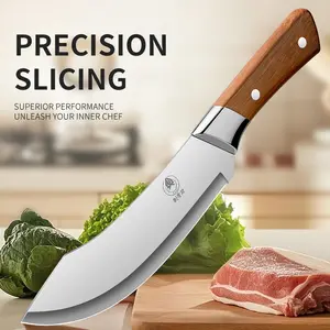 Ultra Sharp Folding Stainless Steel Butcher Knife, Precision Cutting Trimming Peeling Tool for Professional Chefs, Durable Kitchen Equipment, Portable