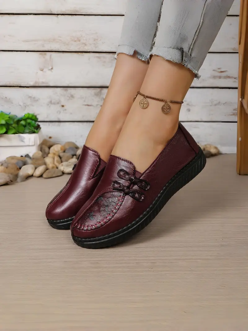 Leather Shoes Dress Shoes For Elderly Women Comfortable Shoes For Older  Women Older Women Comfort Dress