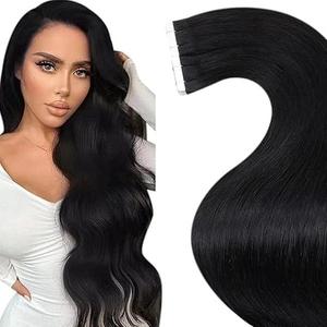 LaaVoo Tape in Hair Extensions Human Hair Highlights Solid Balayage Tape in Lightweight 20 Counts Natural Straight TikTokShopHolidayHaul