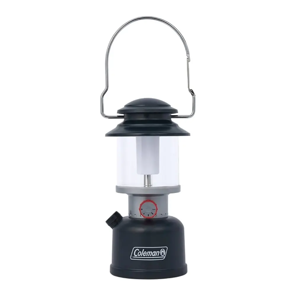 Coleman Classic Rechargeable LED Lantern - 800 Lumens Plastic Camping Light with 4800 mAh Battery, Integrated Charging Station, Bail Handle, IPX4 Waterproof, Impact-Resistant, Built-in Carabiner, Cable for Emergency Prep, Large Bail Handle, Lithium Ion, H