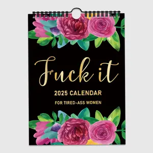 A calendar weary women, minimalist modern style, paper products, DIY calendar