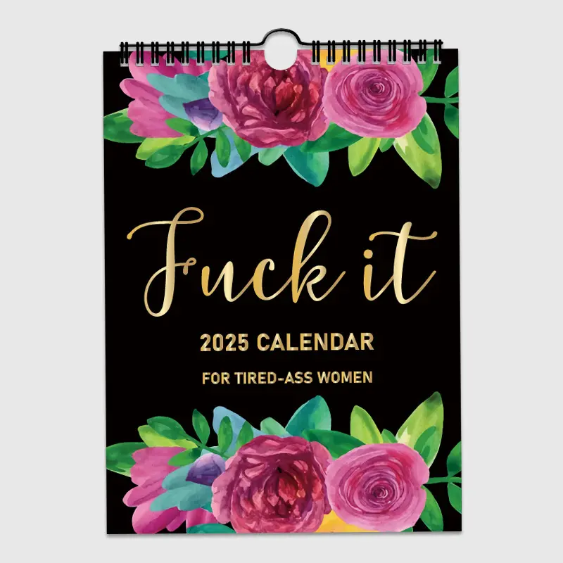 Minimalist Modern DIY Paper Calendar for Weary Women - Stationery Office Supplies, Office & Personal Organiser Tool