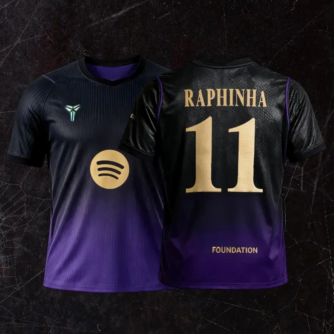 Yamal 2026 27 New Away No.10 No.11 Raphinha No.8 Pedri Short Sleeves Soccer Jerseys
