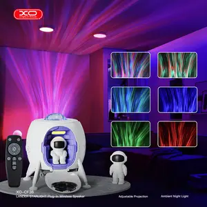 Galaxy Star Projector – Night Light with Remote, 8 Lighting Modes, Perfect for Bedroom & Kids' Room Decor.Lander Projector Night Light for Summer, Lunar Exploration Lander Ceiling LED Light Mini Projector,Rotation