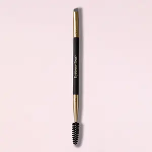 Eyebrow Brush for Precise Application And Spoolie End
