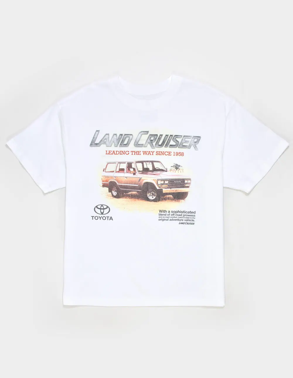 LICENSE OTHER TOYOTA Land Cruiser Mens Boxy Tee